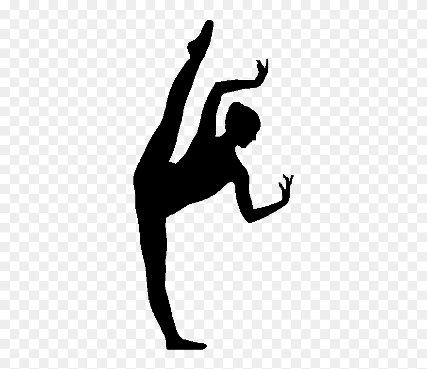 Ballet Dancer Silhouette Clip Art - Printable Dance Stencils - Png Download