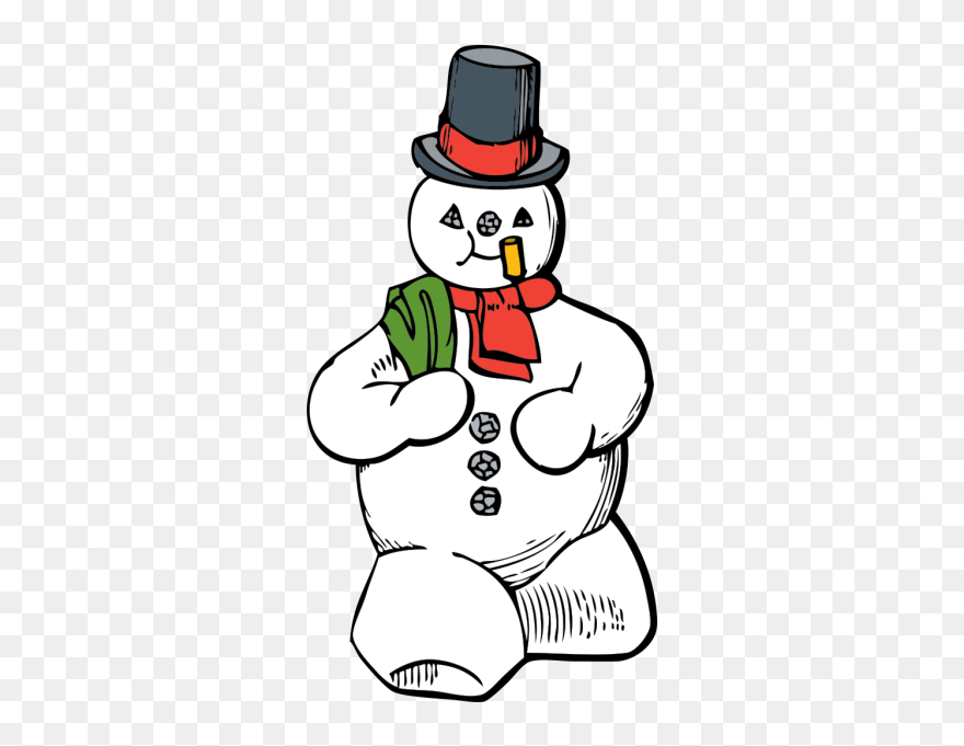 Blue Snowman Png Images - Snowman Clip Art Transparent Png