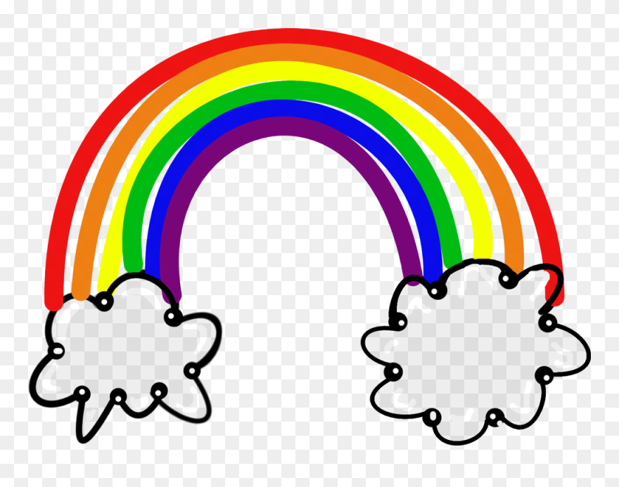 Rainbow Colors In Chinese Clipart
