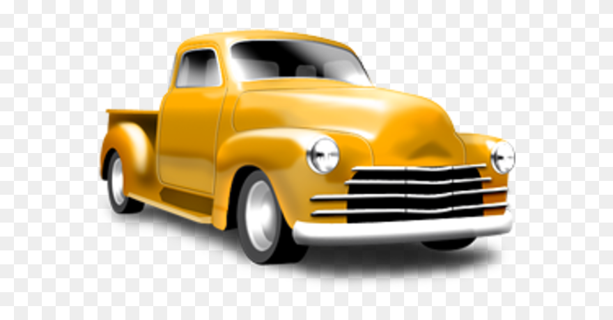 Old Trucks Clipart - Clip Art Old Truck - Png Download