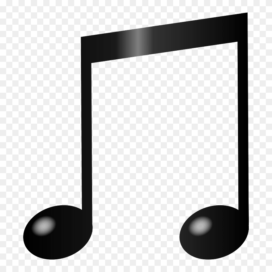 Eighth Note Quaver Clipart - Png Download