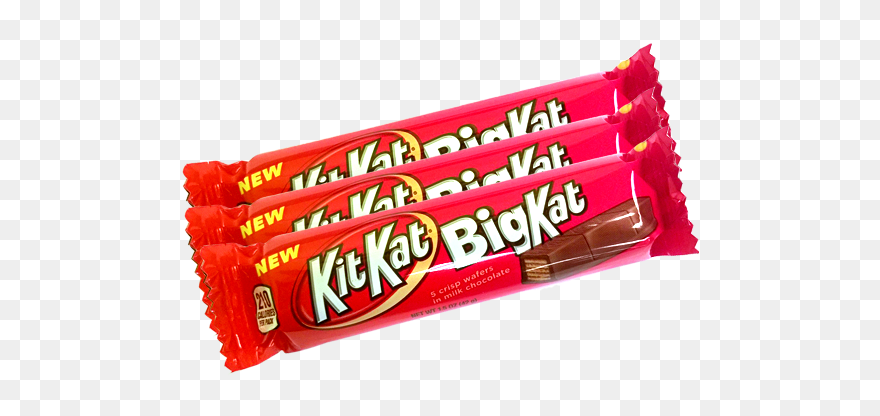 Candy Bar Clipart Kit Kat - Kit Kat Bars - Png Download