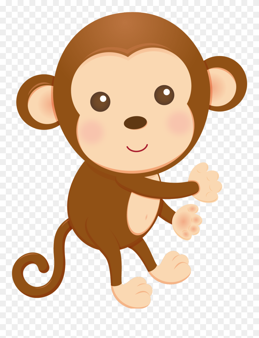 Photo By Daniellemoraesfalcao Minus - Monkey Clip Art For Kids - Png Download
