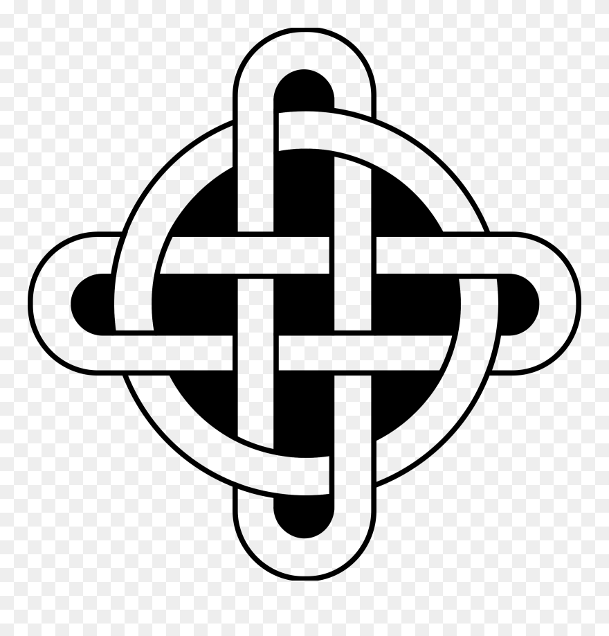 Celtic Cross Png - Creative Shapes Drawing Clipart