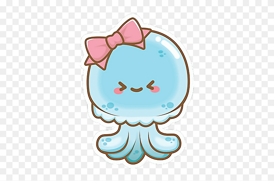 #kawaii #cute #adorable #jellyfish #animal - Company Clipart