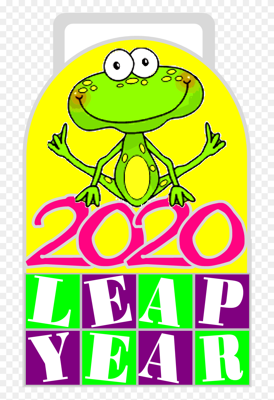 Leap Year 2020 Clip Art - Leap Year 2020 Clipart - Png Download