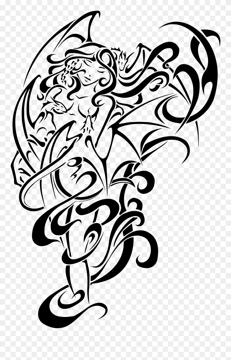 Abstract Tribal Daenerys Targaryen - Mother Of Dragons Clipart - Png Download