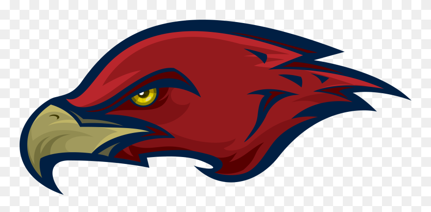 Clipart Baseball Hawk - Osborne Middle School Hawks - Png Download