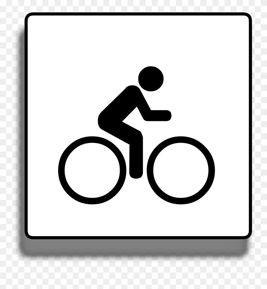 Clip Art Mountains Bike - Png Download