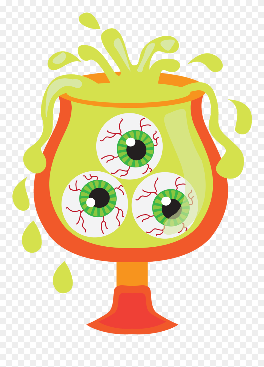 Halloween Clipart Cocktail - Halloween Cocktail Clip Art - Png Download