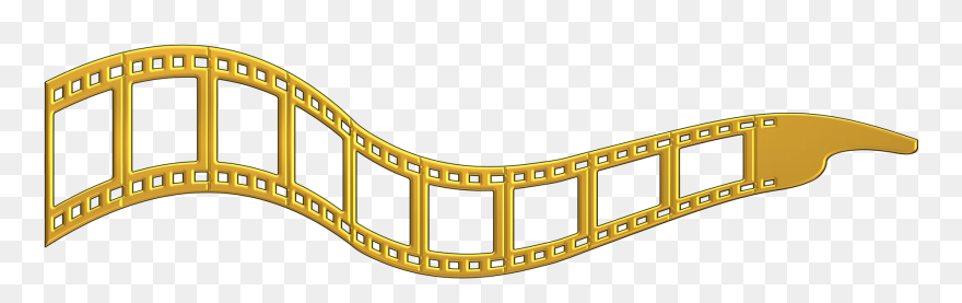 Gold Film Reel Png Clipart
