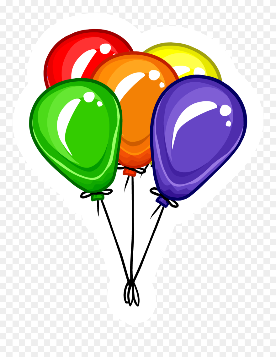 Clipart Png Balloon, Clipart Png Balloon Transparent - Balloons Clipart Png