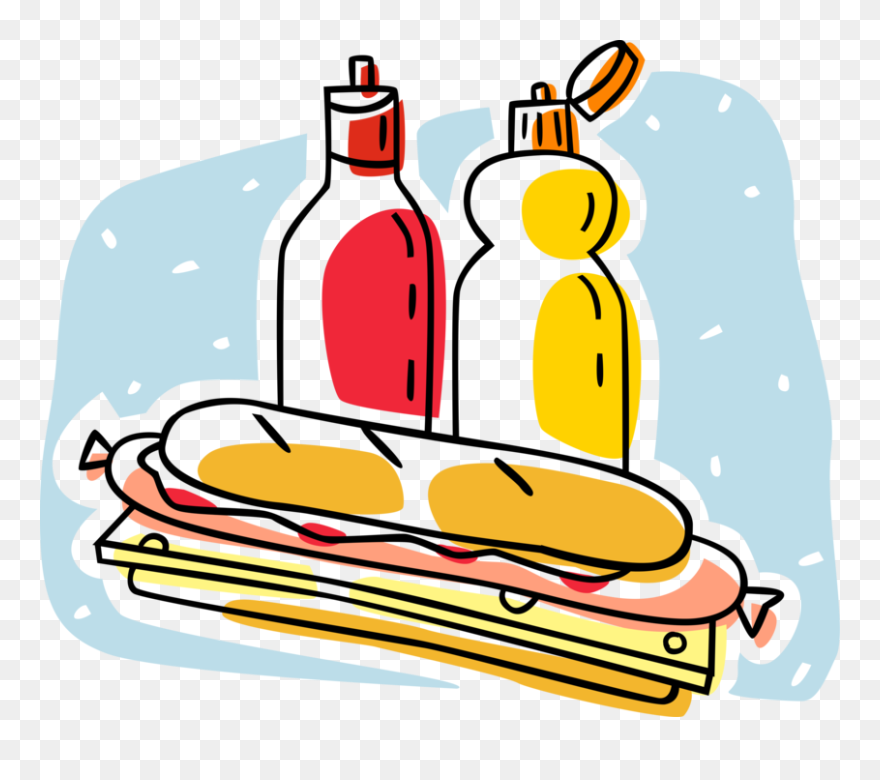 Sandwich Clipart Hero Sandwich - Hoagie Sandwich - Png Download
