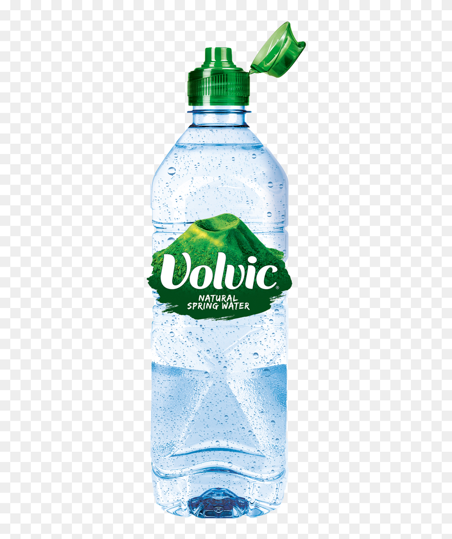 Water Bottle Clipart Volvic Water - Volvic Logo Png Transparent Png