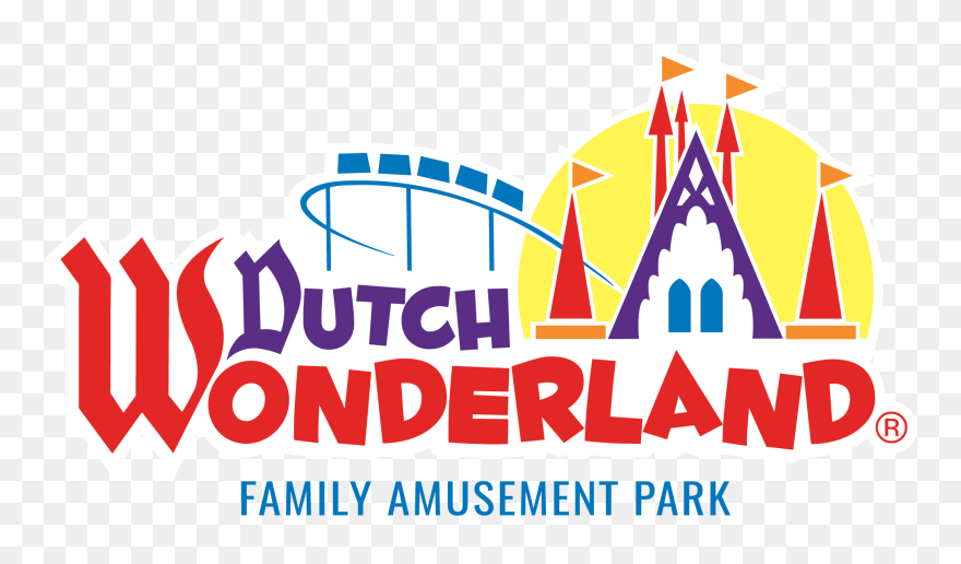 Dutch Wonderland Family Amusement Park - Graphic Design Clipart