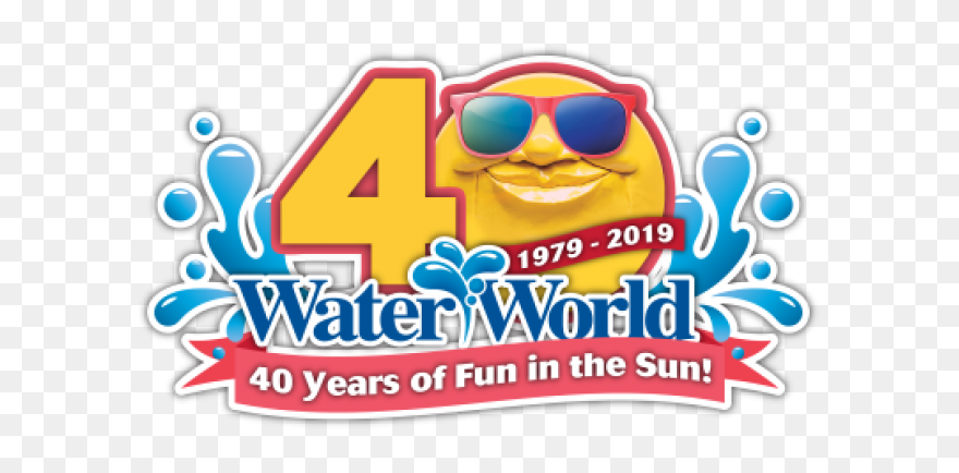 Water World Denver Logo Clipart