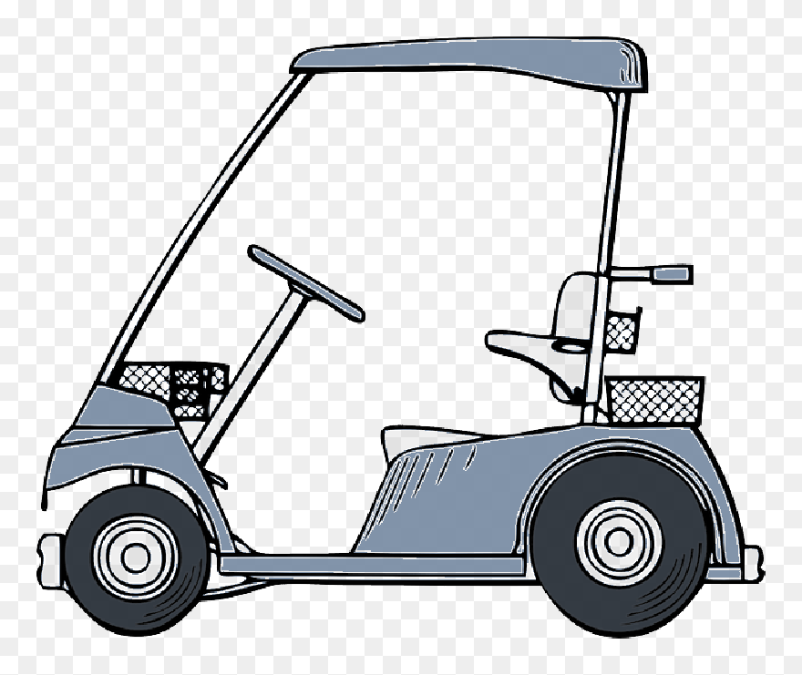 Transparent Free Golf Clipart Images - Golf Car Clipart - Png Download