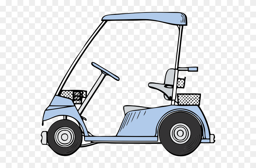Golf Cart - Golf Car Clipart - Png Download