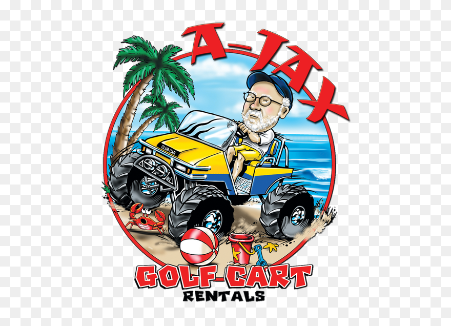 A-jax Golf Cart Rentals - Ajax Golf Carts Clipart