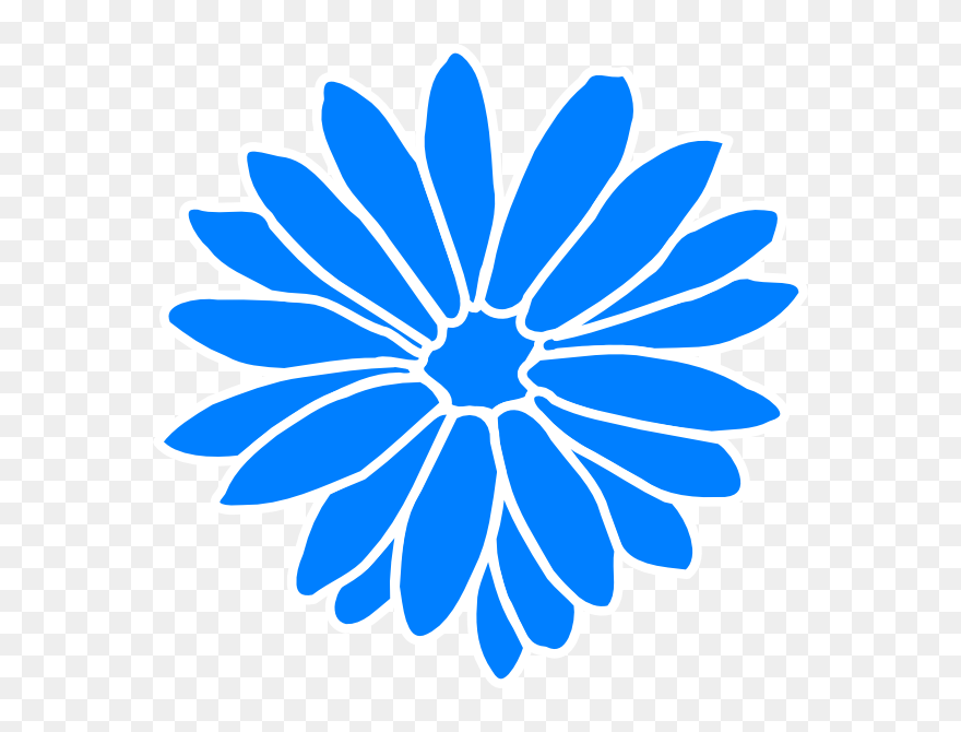 Dahlia Clipart Sunflower Petal - Png Download