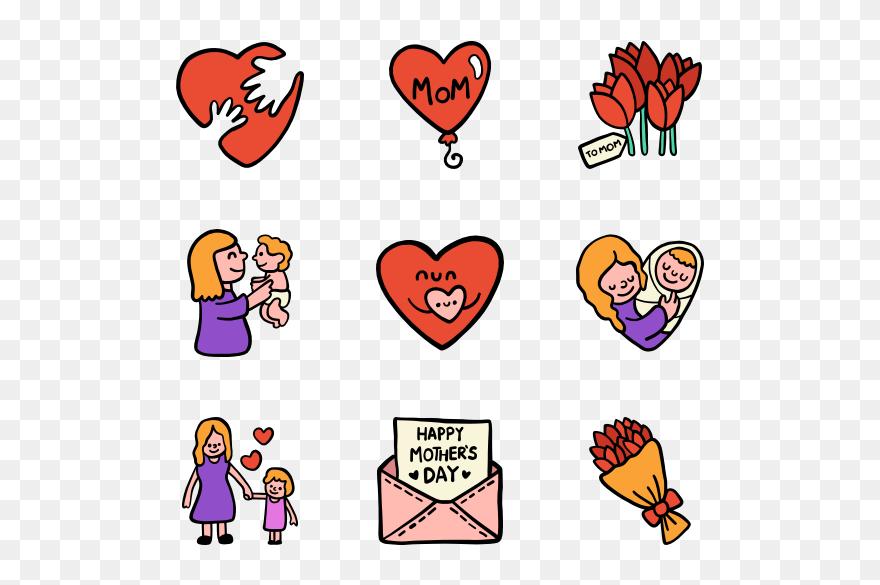 Mothers Day Icon Clipart