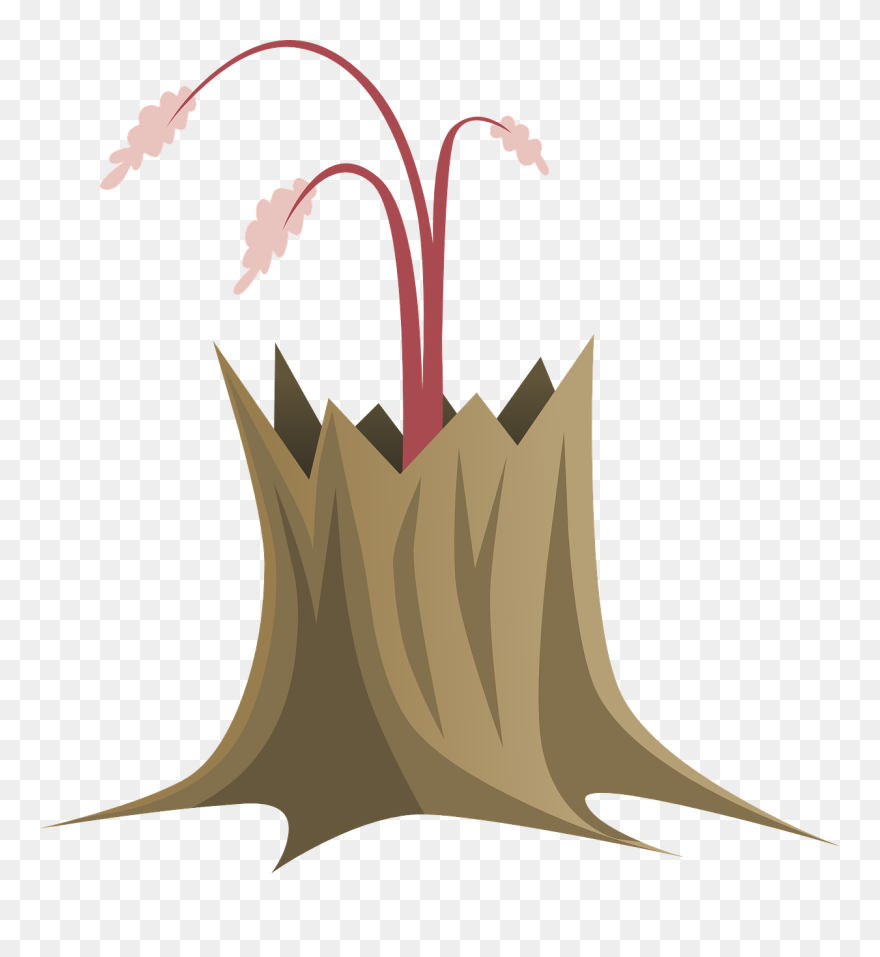 Gambar Batang Pohon Berformat Png Clipart