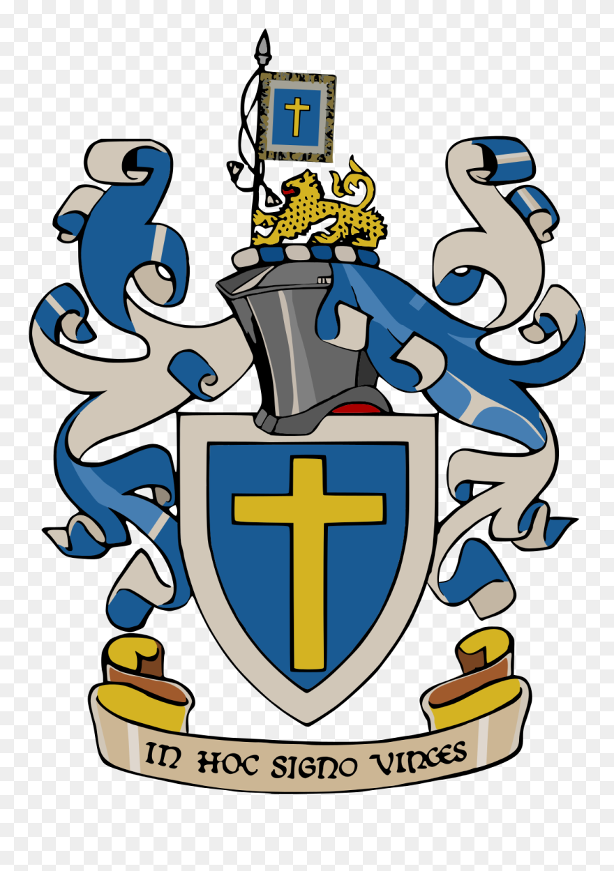 High School Math Clipart Graphic Black And White Kloof - Kloof High School Pinetown - Png Download