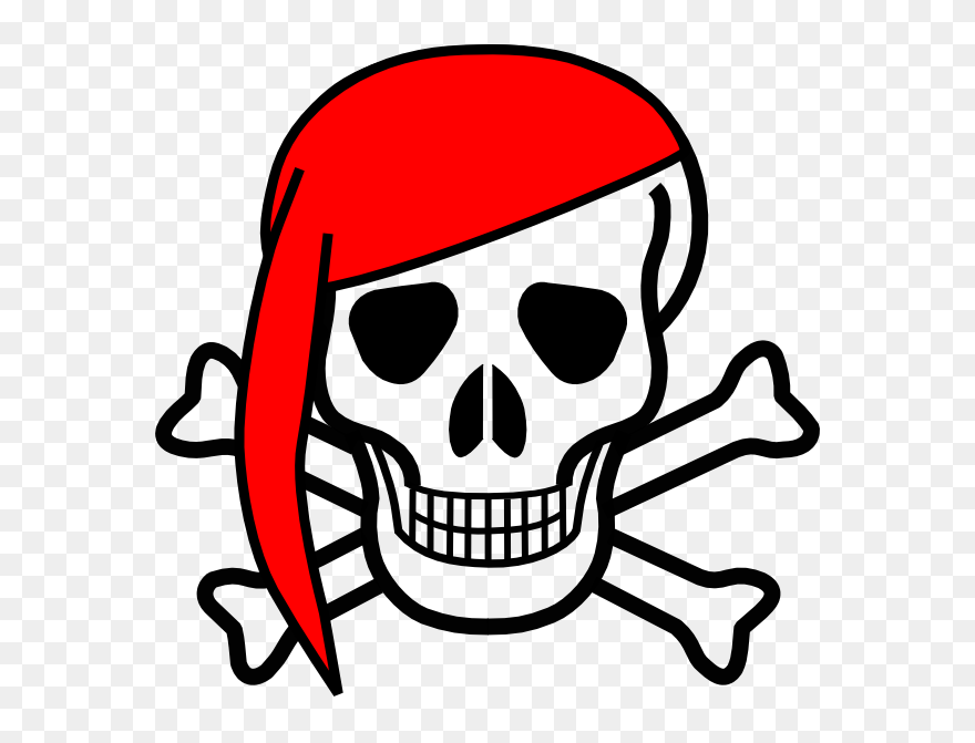 Skull And Crossbones Skeleton Clip Art - Skull And Crossbones - Png Download