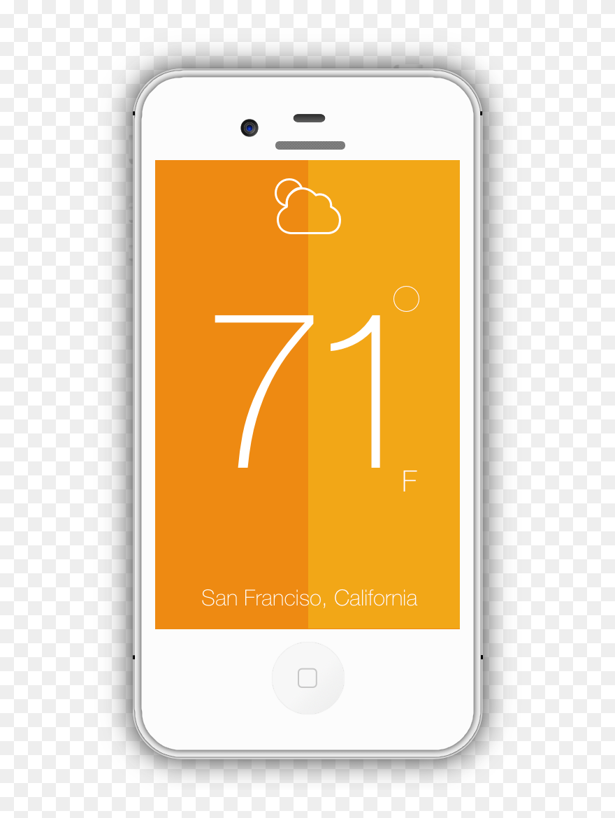 Transparent Iphone 4s Png - Mobile Phone Clipart