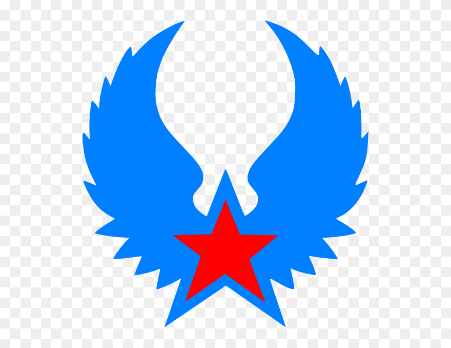 Stars With Wings Clipart