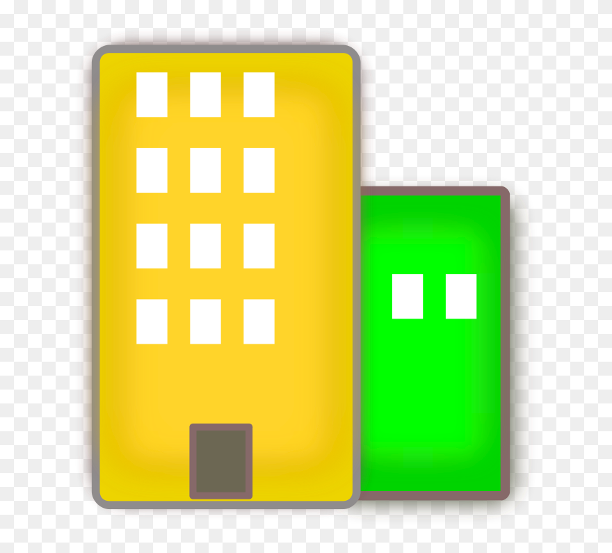 Construction Clip Art Free - Buildings Clipart - Png Download