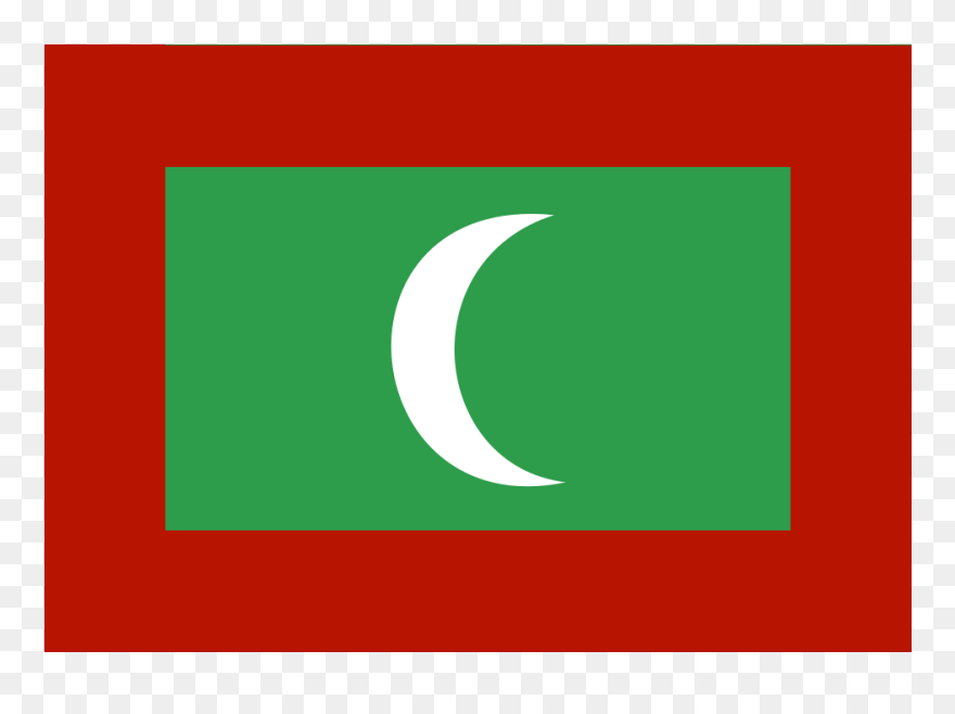 Maldives Flag Svg Clip Arts - Maldives - Png Download