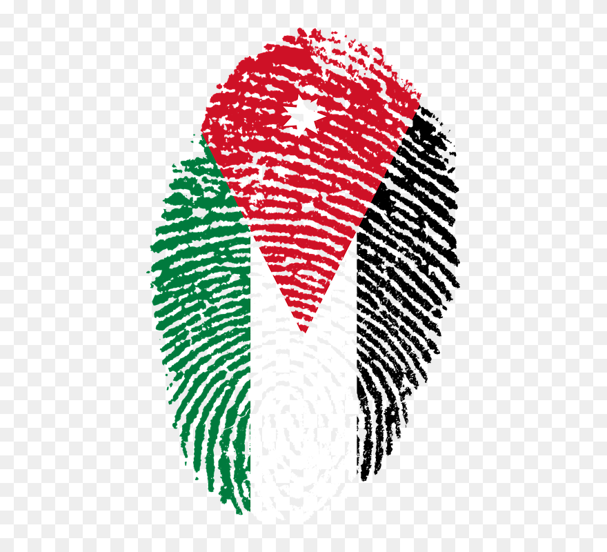 Jordania Clipart Transparent - Transparent Jordan Flag Png