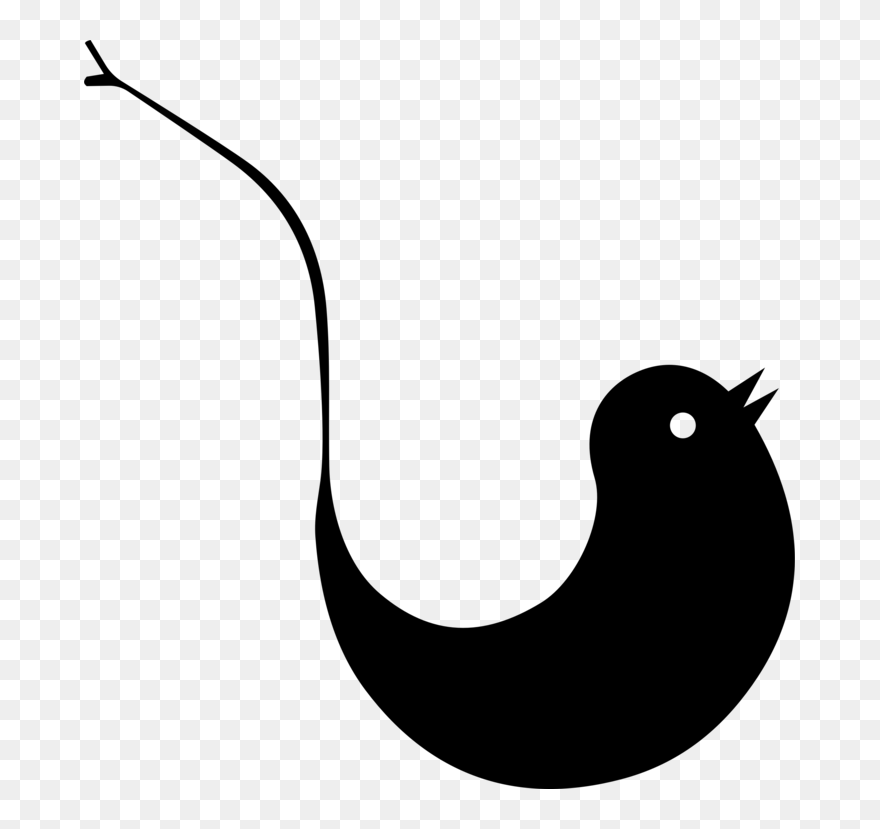 Tail,silhouette,cartoon Clipart