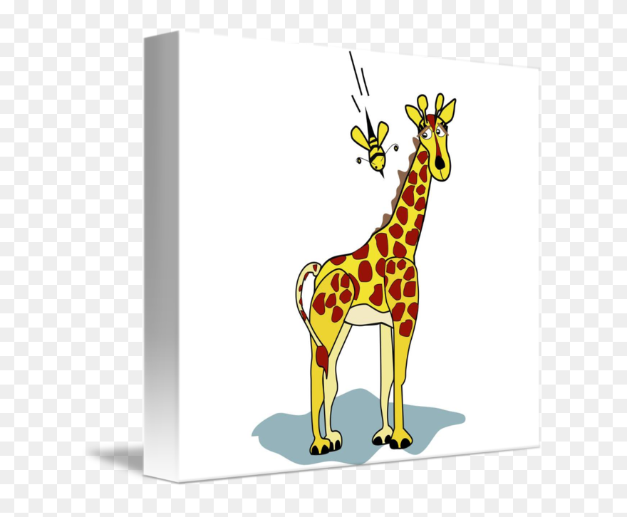 Frame Clipart Giraffe - Png Download