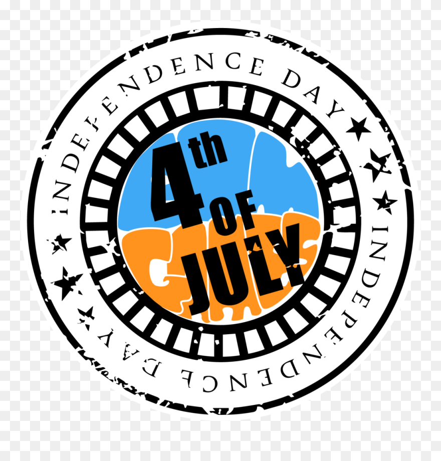 Transparent July 4th Clip Art - Circle - Png Download