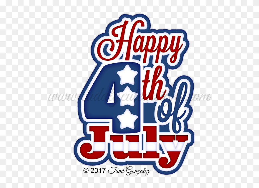 Transparent Happy 4th Of July Clip Art - Page Layout - Png Download