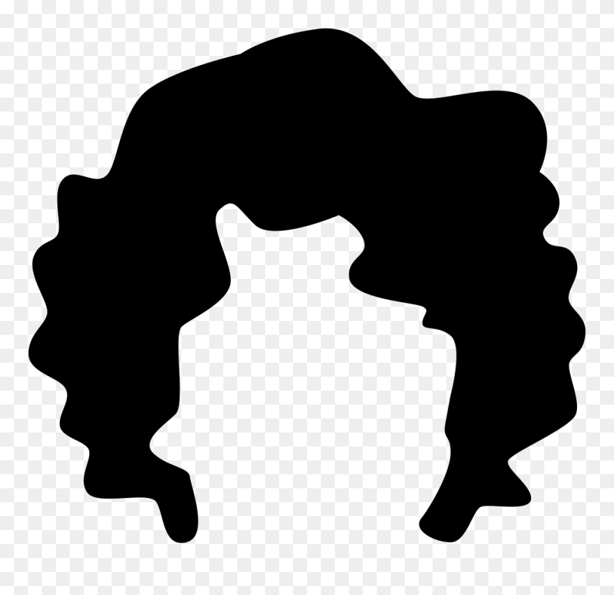 Vector Graphics Comb Hair Computer Icons Portable Network - Dibujo Cabello Rizado Png Clipart