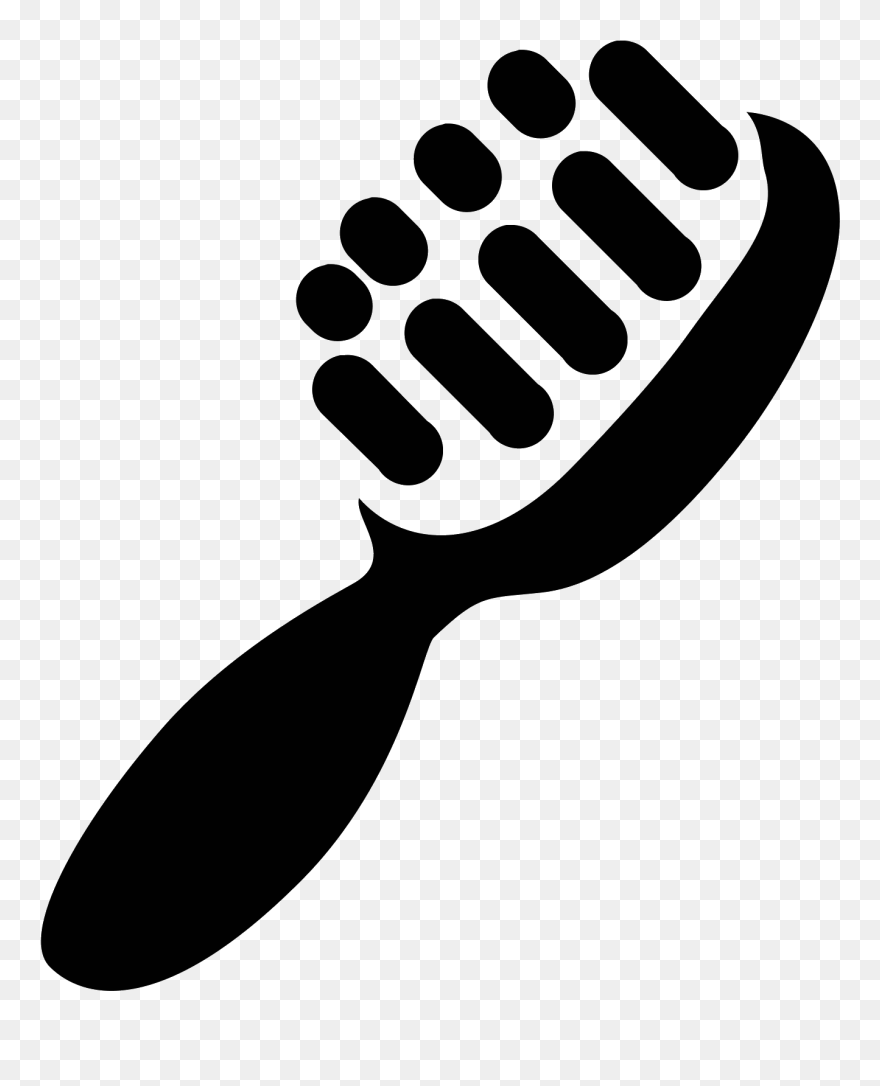 Hair Brush Clipart Png - Hair Brush Icon Png Transparent Png