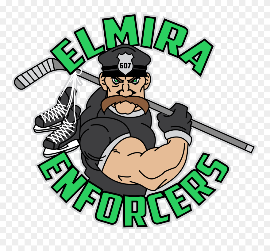 Elmira Enforcers Logo Clipart