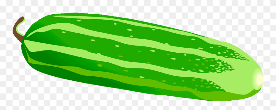 Cucumber Clipart, Cucumber Transparent Free For Download - Cucumber Clipart - Png Download