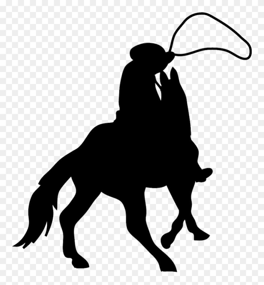 Cowboy Silhouette Png Image Clipart