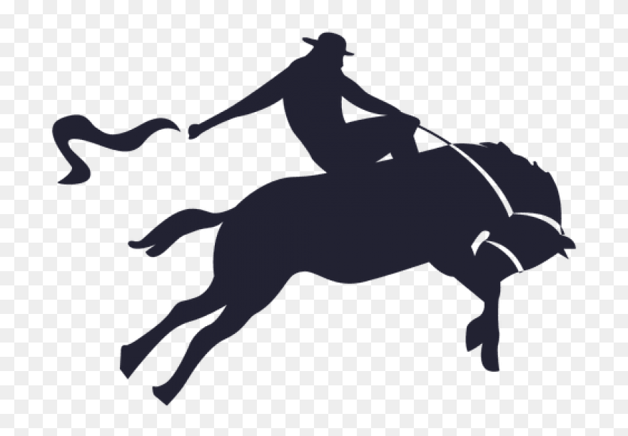 Cowboy Silhouette Png Image - Portable Network Graphics Clipart