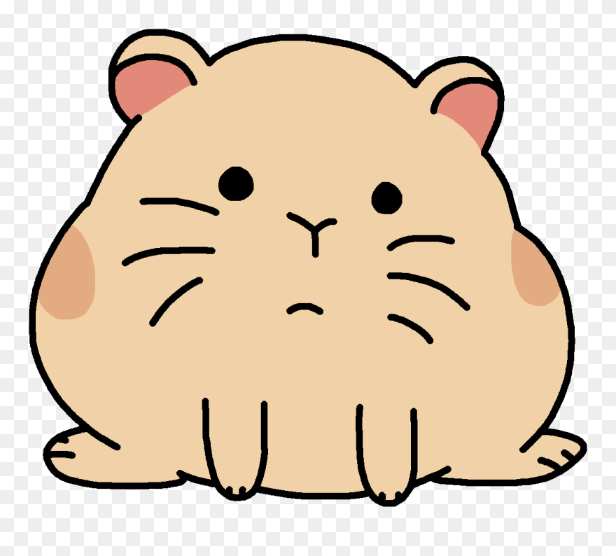 Hamster Clipart Grizzly Bear - We Bare Bears Characters Hamster - Png Download