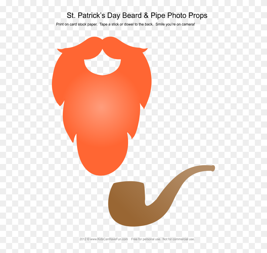 Leprechaun Photo Booth Clipart