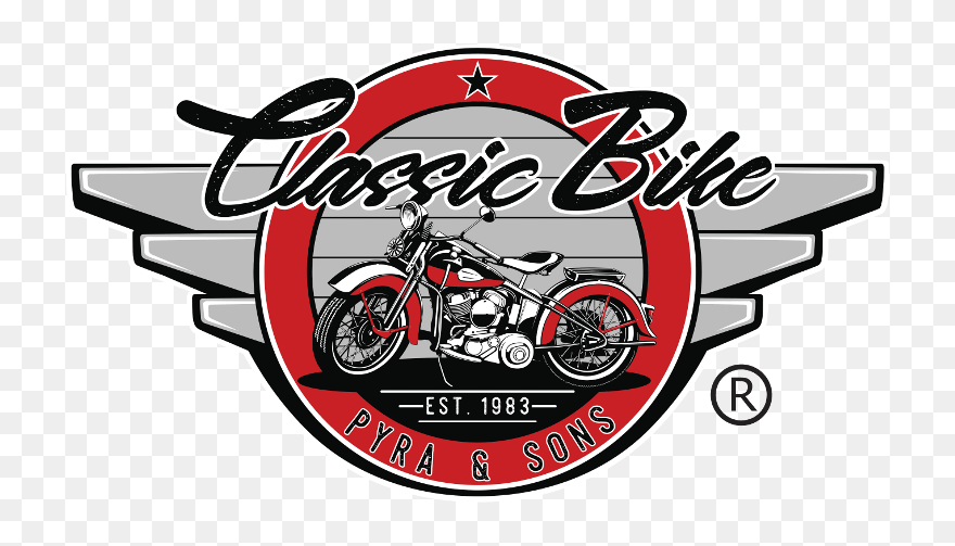 Classic Bike - Classic Bike Logo Clipart