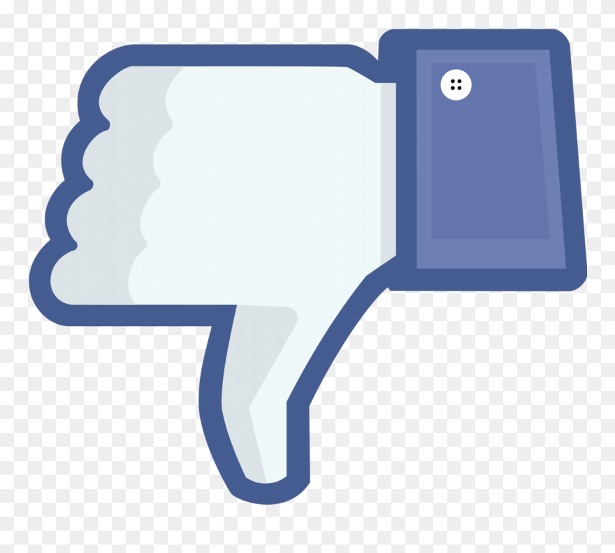 Facebook Thumbs Down Clipart - Facebook Thumbs Down Png Transparent Png