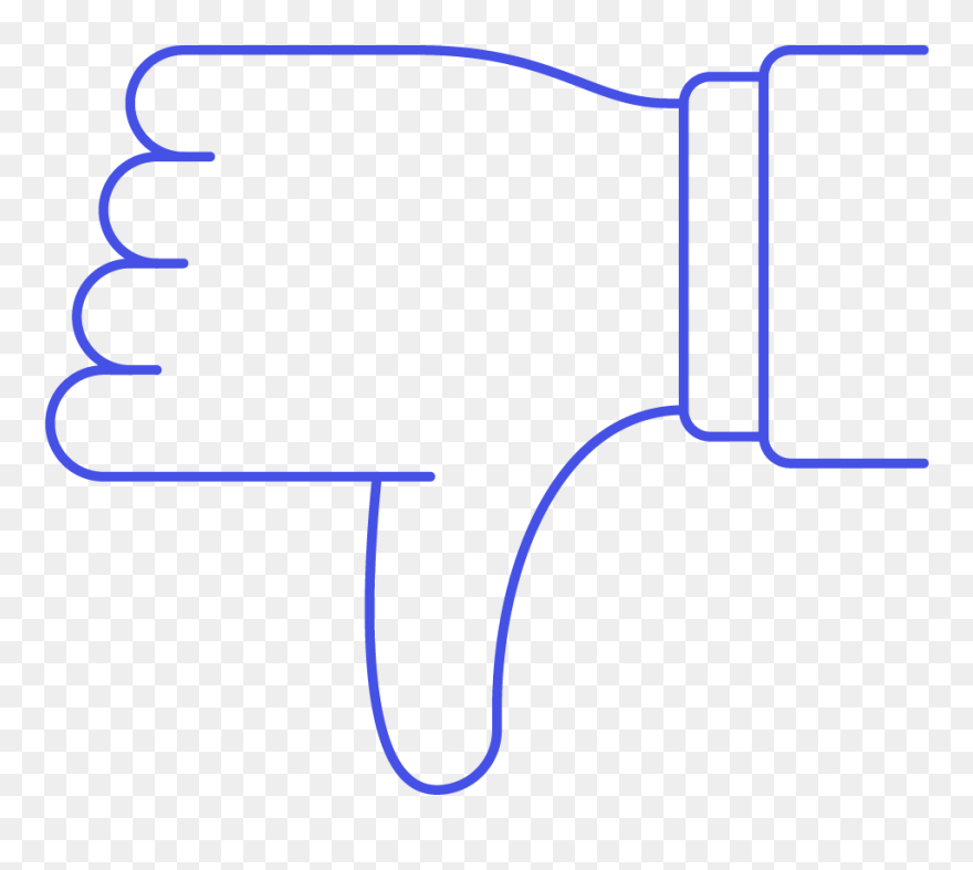 Transparent Thumbs Down Icon Png Clipart