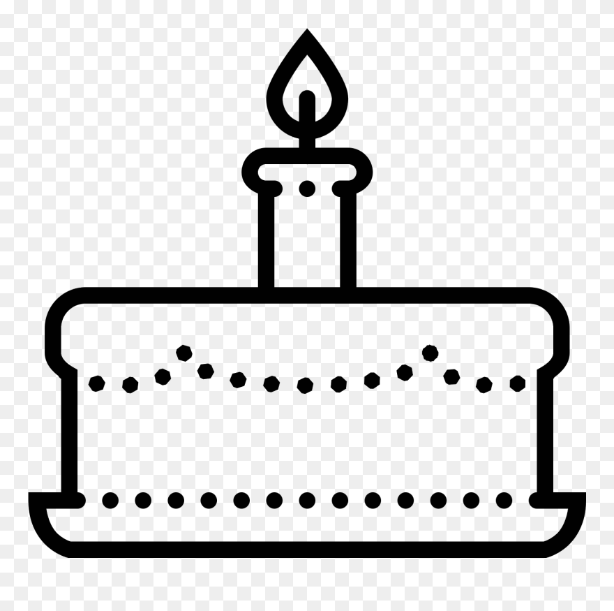 Tort Urodzinowy Icon Free Download Png And - Portable Network Graphics Clipart