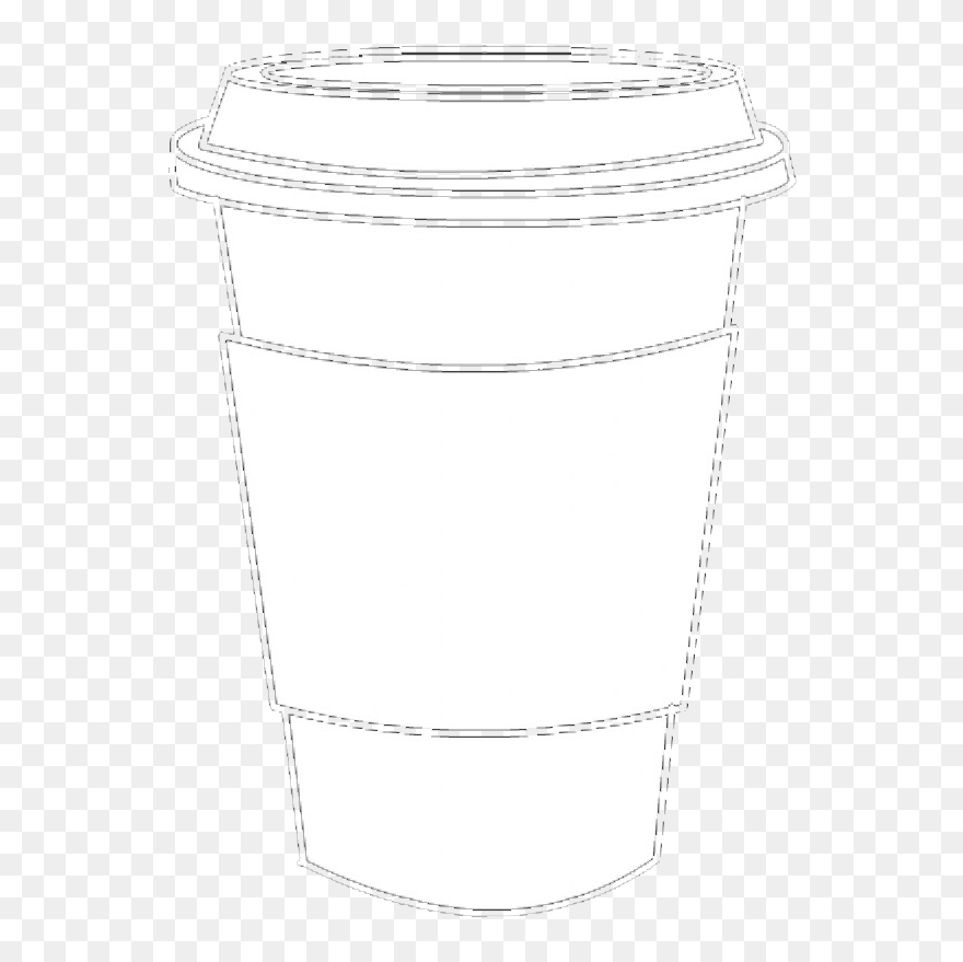 Coffee Mug Png Hd Image - Line Art Clipart
